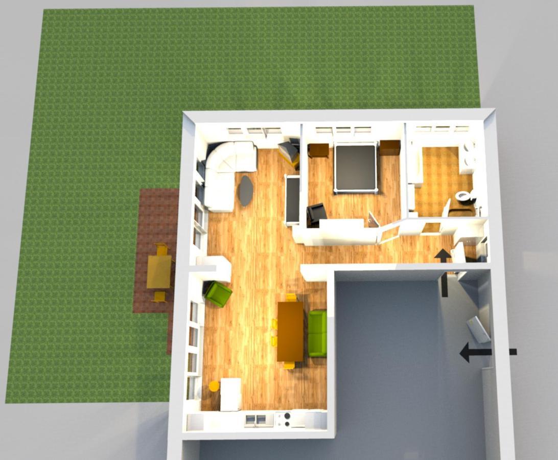 Apartment 85 Qm Pauluste Mit Terasse Und Garten